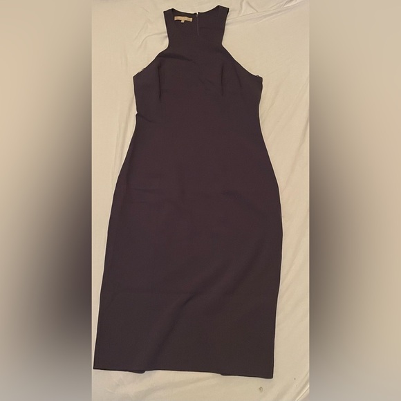 Michael Kors Collection High Neck Midi Dress Sz 8 EUC - Picture 2 of 4